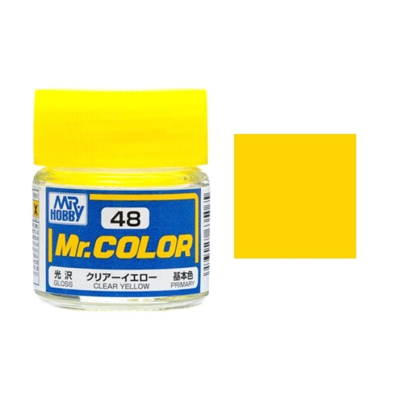 Sơn mô hình màu trong Clear Transparent MR.Hobby color GX101~GX111 C47-C50 paint lacquer