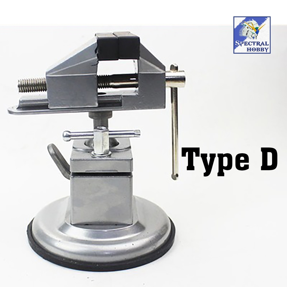 Dụng cụ Eto kẹp dính hút bàn - kẹp khoan - part mô hình table vise drill bracket multi-function