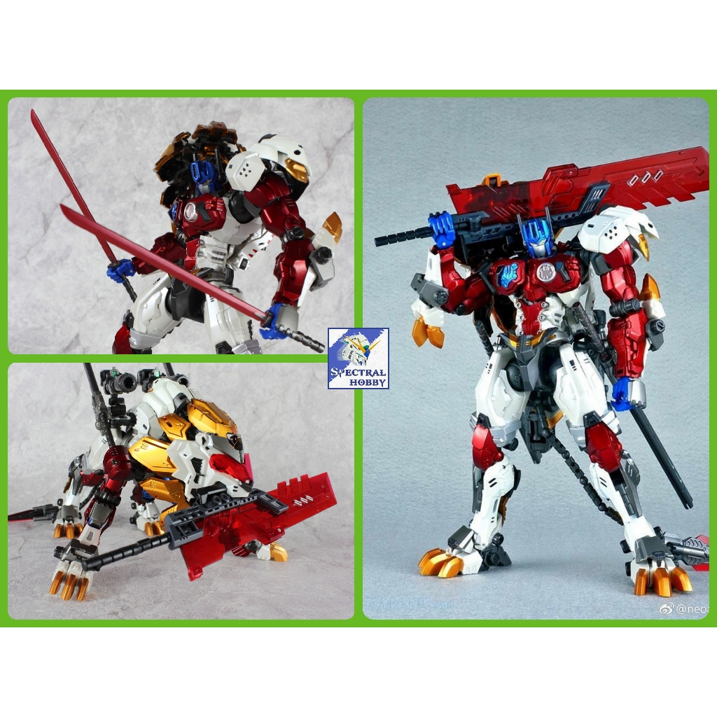 Mô hình metal build robot NEOART TOYS NT08 NT09 NT10 Leonidas MC EVA Leo Lion