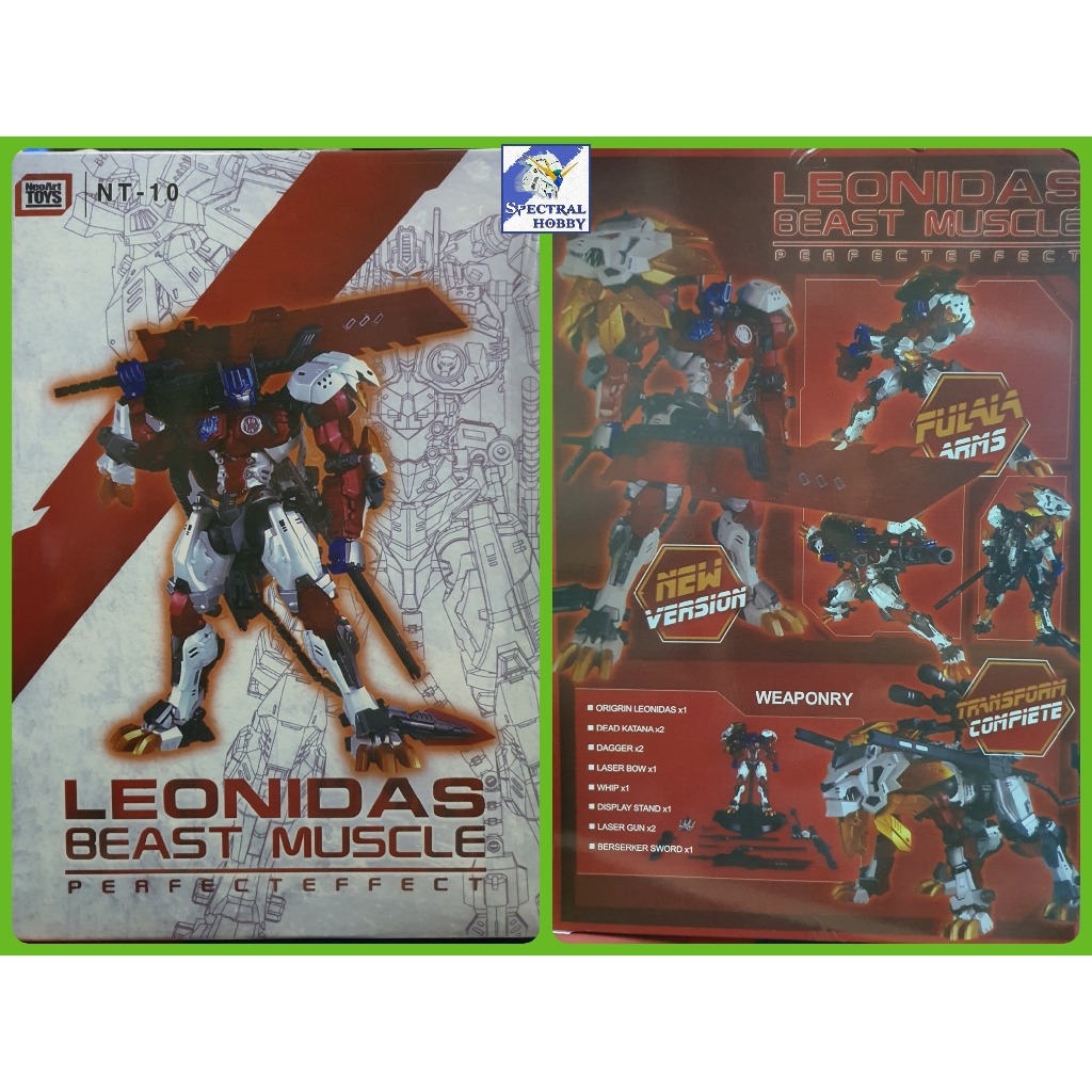 Mô hình metal build robot NEOART TOYS NT08 NT09 NT10 Leonidas MC EVA Leo Lion