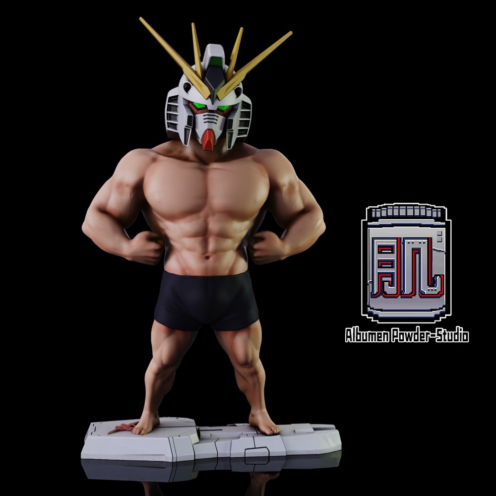 Mô hình tĩnh Gundam Kamen Rider EVA CHIBI CUTE các loại Statue Figure handmade