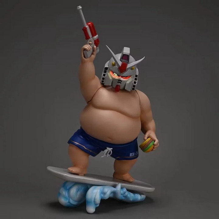 Mô hình tĩnh Gundam Kamen Rider EVA CHIBI CUTE các loại Statue Figure handmade