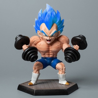 Mô hình tĩnh DRAGON BALL Fitness Vegeta Ca Đíc CHIBI CUTE các loại Statue Figure handmade