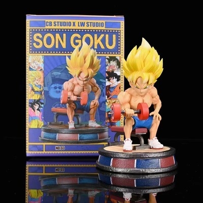 Mô hình tĩnh DRAGON BALL Fitness Vegeta Ca Đíc CHIBI CUTE các loại Statue Figure handmade