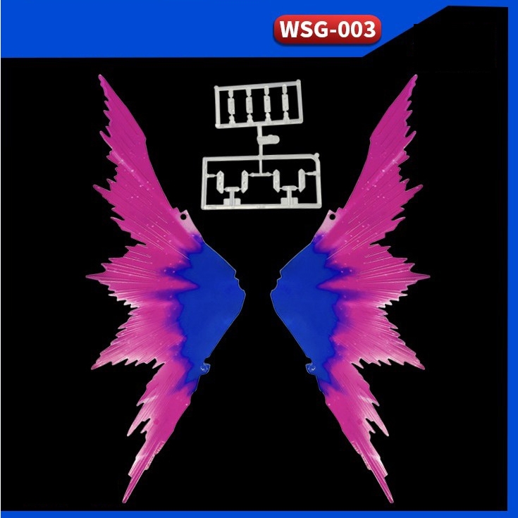 Phụ kiện Mô hình Effect Wing cho MG RG Destiny ver MB + HG/RG base 1/144 (sp không kèm gundam)