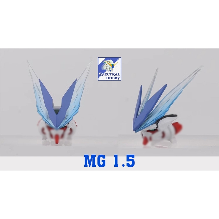 Phụ kiện mô hình Sừng PG MG RG HG Astray Red Blue Head V-fin Antenna Quantum Core