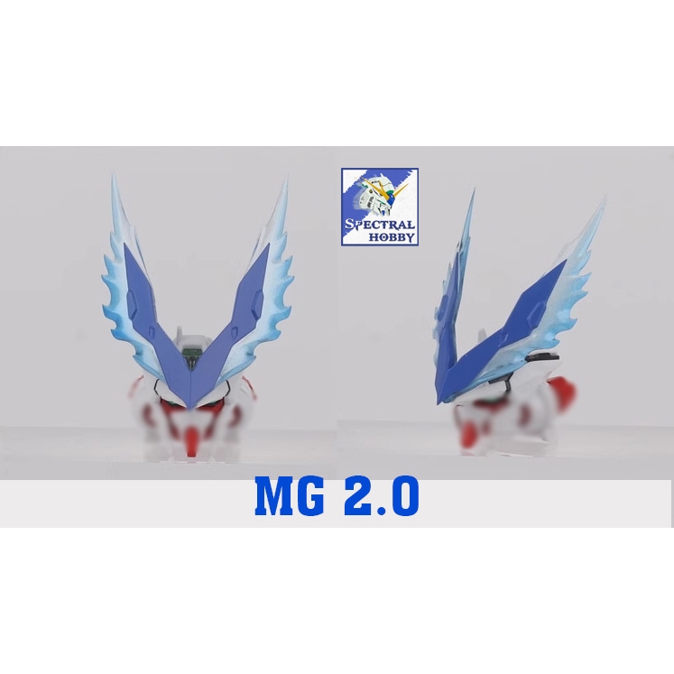 Phụ kiện mô hình Sừng PG MG RG HG Astray Red Blue Head V-fin Antenna Quantum Core