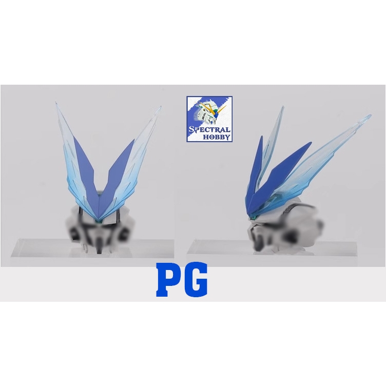 Phụ kiện mô hình Sừng PG MG RG HG Astray Red Blue Head V-fin Antenna Quantum Core