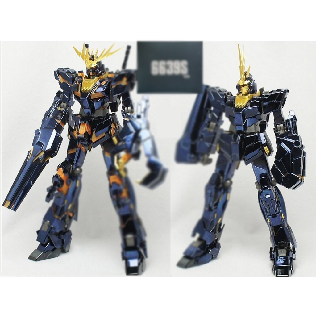Mô hình lắp ráp MG 1/100 GUNDAM 02 BANSHEE VN-BS 6639 | 6639S TITANIUM FINISH daban