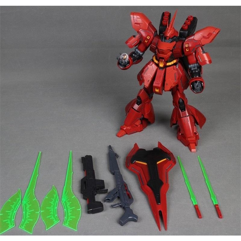 Mô hình lắp ráp MG 1/100 Sazabi ver KA 6631 / Clear red 6631A Daban