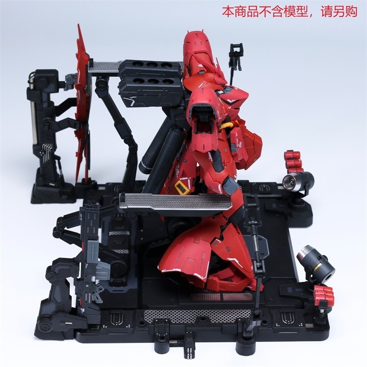 Phụ kiện EWRG026 Base Stand Hangar Missionpack Hanger cho mô hình HG RG Sazabi và các loại tương tự