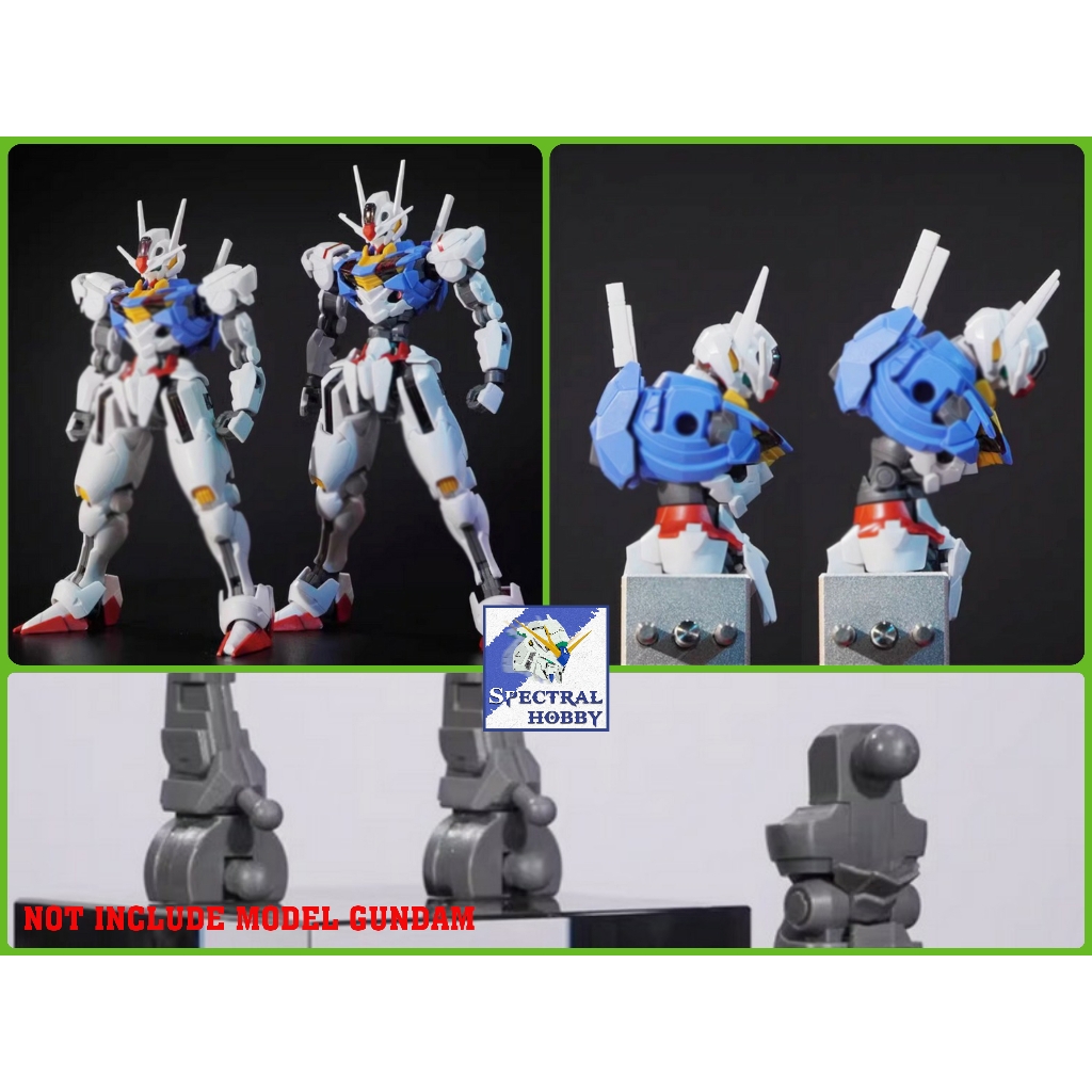 Phụ kiện mô hình độ mod cho HG FM Gundam Aerial cao và linh hoạt hơn Internal Structure