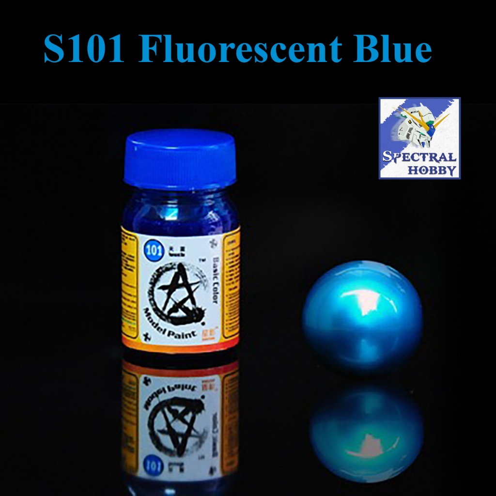 Sơn mô hình Gaia Sunin màu Candy Clear Fluorescent color red Orange Blue Yellow Purple Green paint lacquer