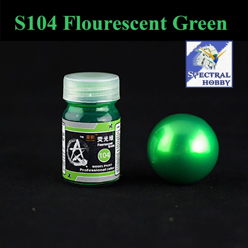 Sơn mô hình Gaia Sunin màu Candy Clear Fluorescent color red Orange Blue Yellow Purple Green paint lacquer