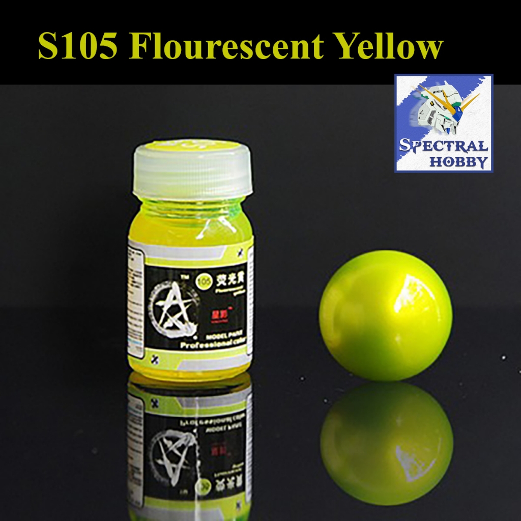 Sơn mô hình Gaia Sunin màu Candy Clear Fluorescent color red Orange Blue Yellow Purple Green paint lacquer