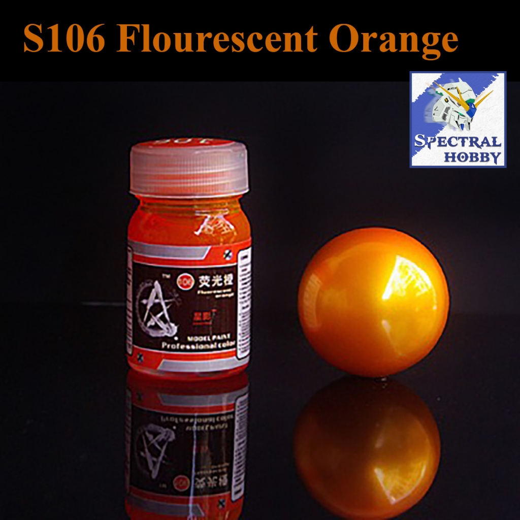 Sơn mô hình Gaia Sunin màu Candy Clear Fluorescent color red Orange Blue Yellow Purple Green paint lacquer