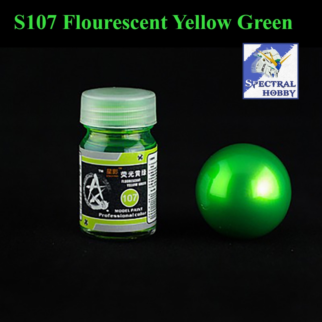 Sơn mô hình Gaia Sunin màu Candy Clear Fluorescent color red Orange Blue Yellow Purple Green paint lacquer