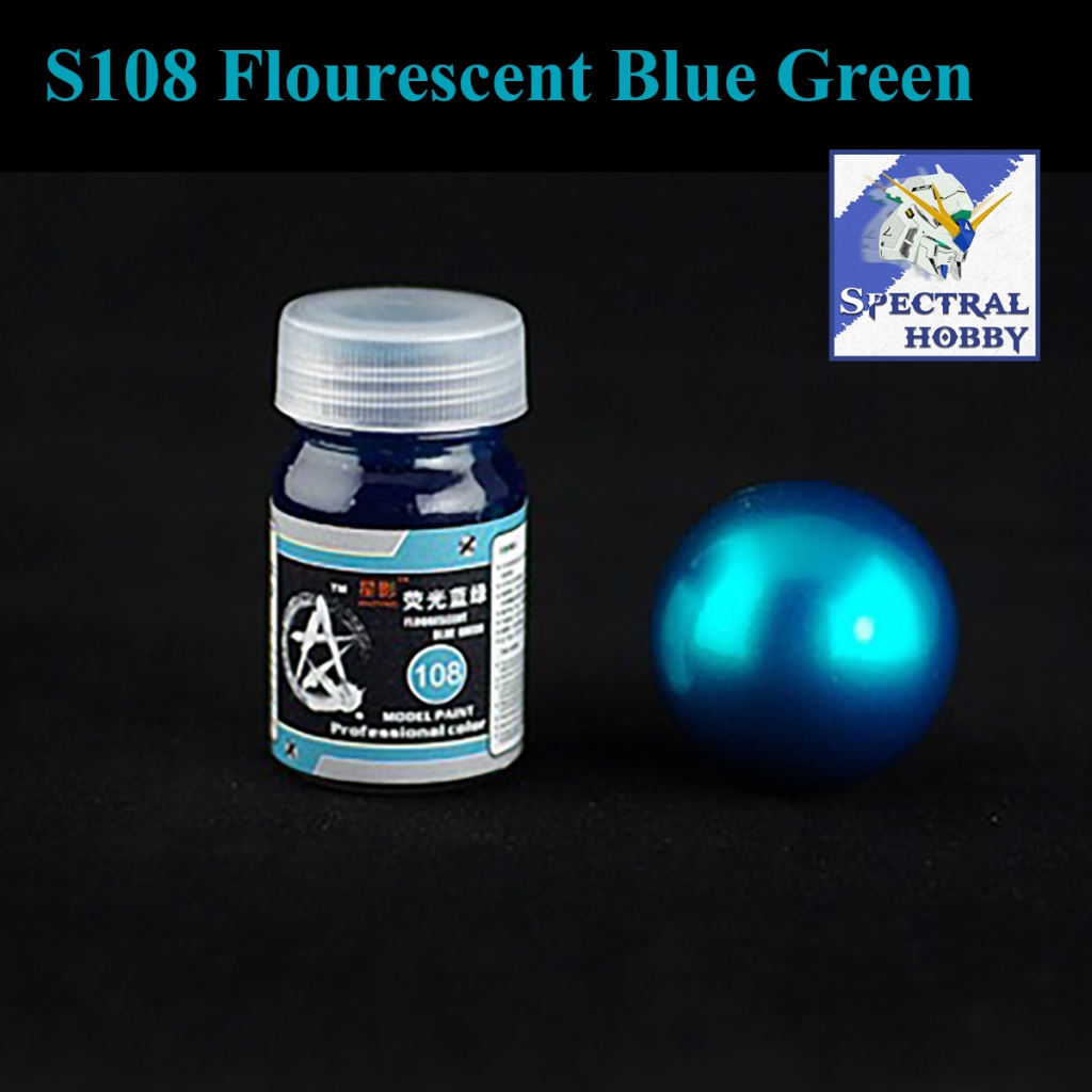 Sơn mô hình Gaia Sunin màu Candy Clear Fluorescent color red Orange Blue Yellow Purple Green paint lacquer