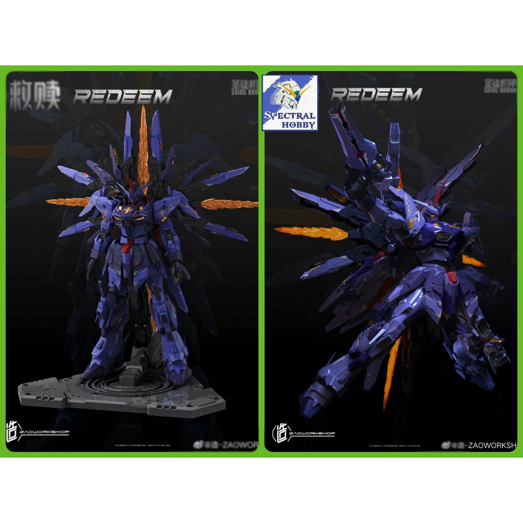 Mô hình lắp ráp MG 1/100 Saint Armor Redeem ZaoWorkshop