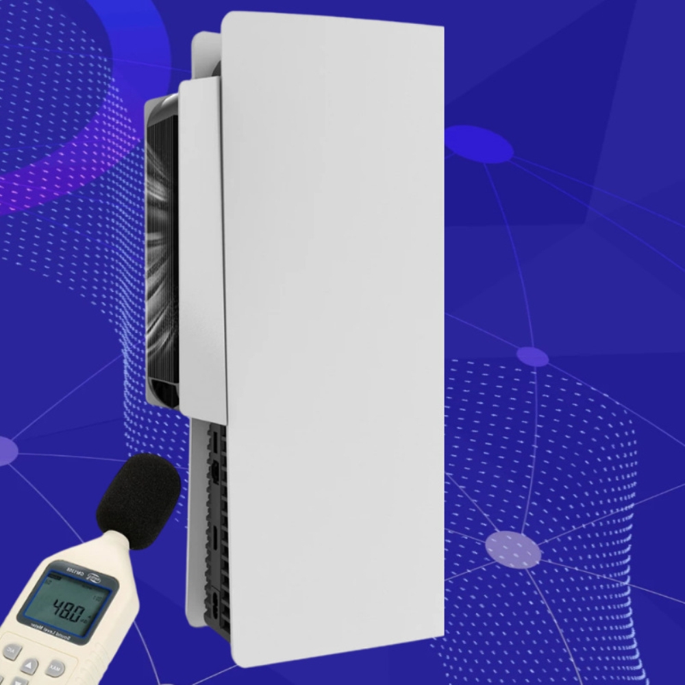 Quạt làm mát cho máy PS5 Fan Host Cooling With 3-Fan External USB 3.0