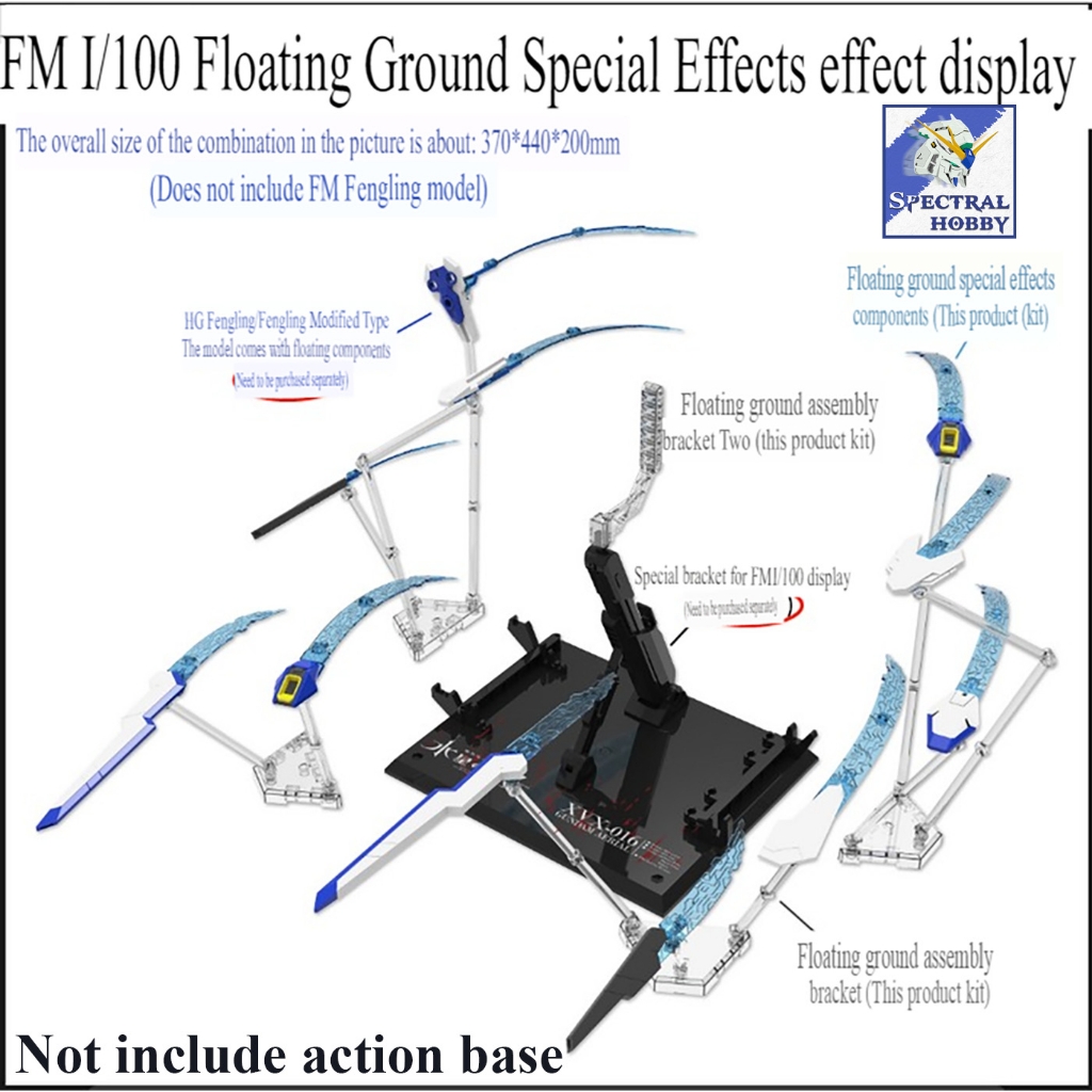 Phụ kiện mô hình  Effect Unit cho FM HG AERIAL \ REBUILD \ MIRASOUL - DDB MODEL
