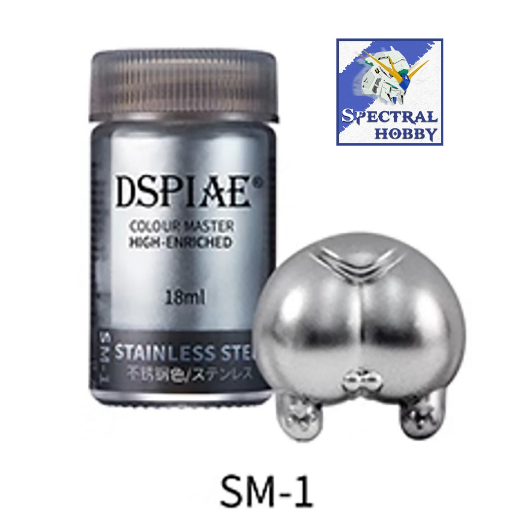 Sơn mô hình DSPIAE color siêu đen / bạc super black silver SPM1 SPM2 lacquer paint