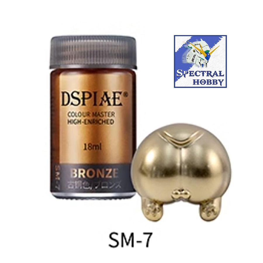 Sơn mô hình DSPIAE color siêu đen / bạc super black silver SPM1 SPM2 lacquer paint