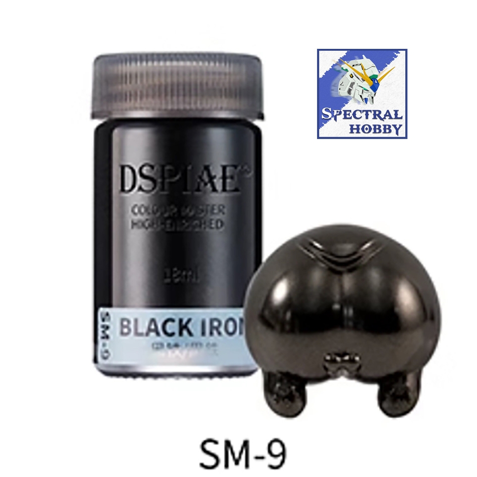 Sơn mô hình DSPIAE color siêu đen / bạc super black silver SPM1 SPM2 lacquer paint