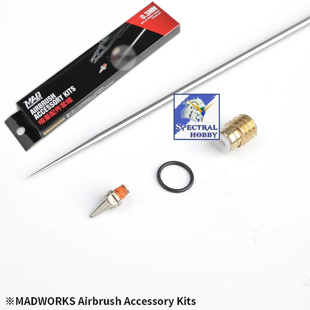 Bút sơn mô hình MADWORK 0.3mm Pen Airbrush M201+ EX plus Madworks HIGH QUALITY
