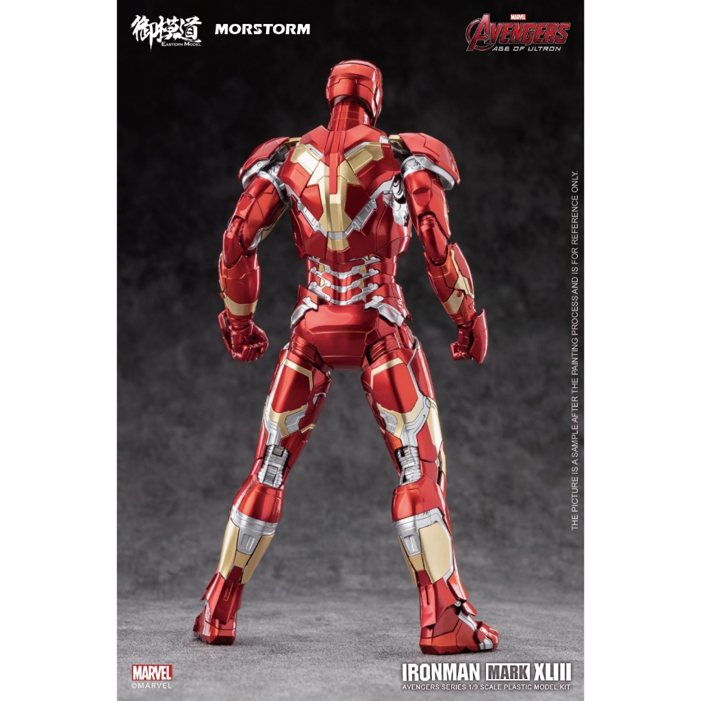 Mô hình lắp ráp Ironman MK43 Marvel Avengers Iron Man Mark XLIII 1/9 Civil War Morstorm