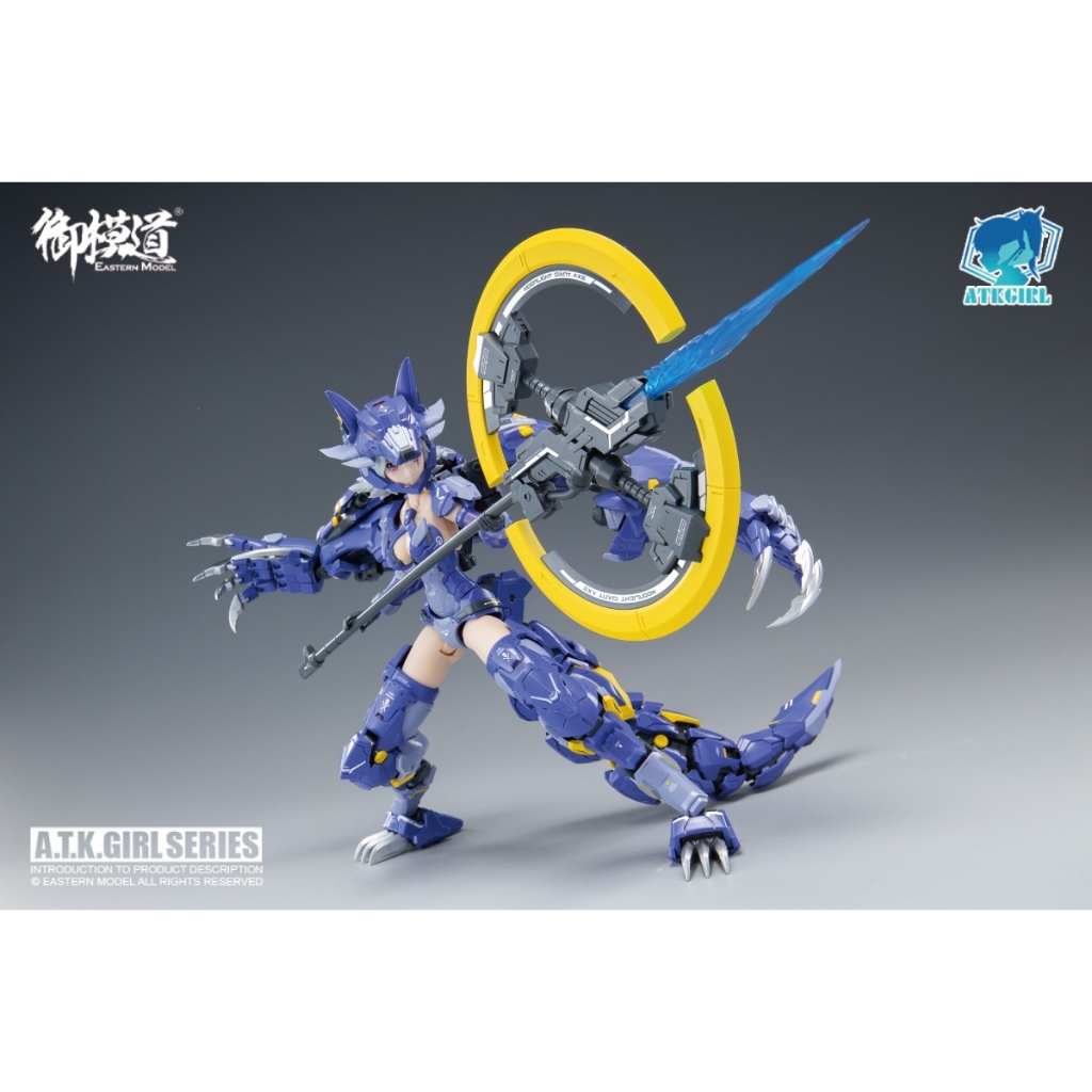 Mô hình lắp ráp ATKGIRL 1/12 Fenrir wolf girl armor Valeris machine 12 EASTERN MODEL