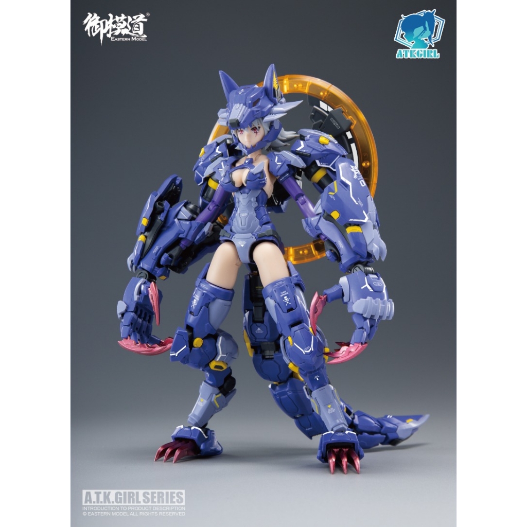 Mô hình lắp ráp ATKGIRL 1/12 Fenrir wolf girl armor Valeris machine 12 EASTERN MODEL