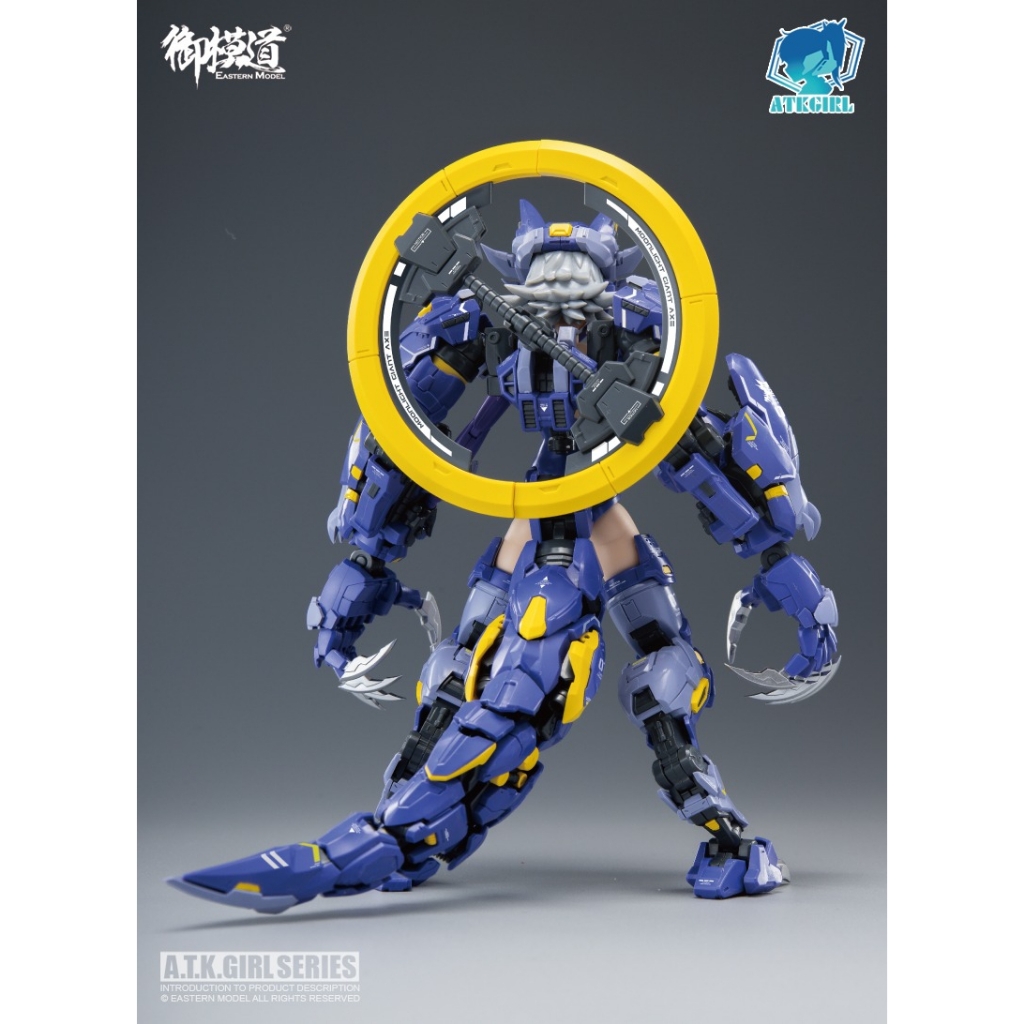 Mô hình lắp ráp ATKGIRL 1/12 Fenrir wolf girl armor Valeris machine 12 EASTERN MODEL