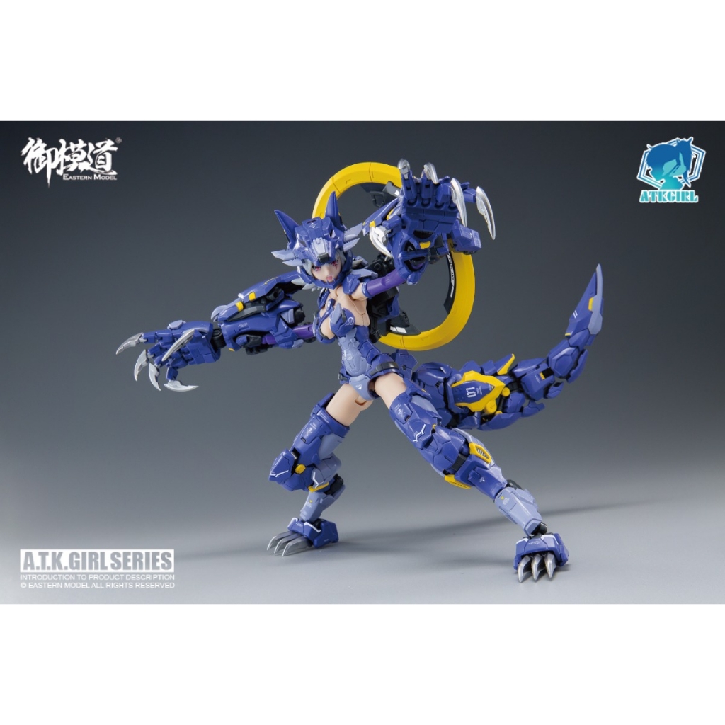 Mô hình lắp ráp ATKGIRL 1/12 Fenrir wolf girl armor Valeris machine 12 EASTERN MODEL