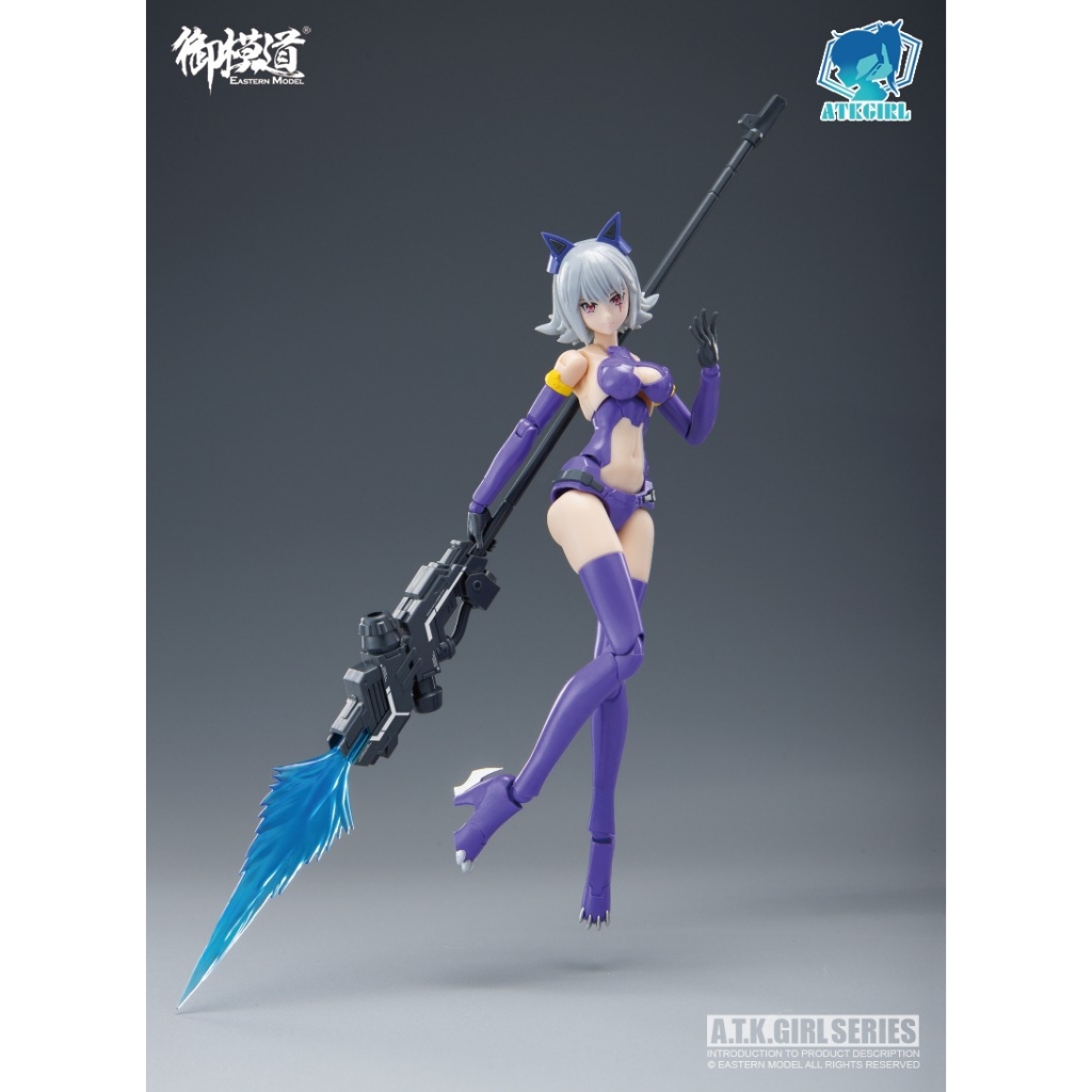Mô hình lắp ráp ATKGIRL 1/12 Fenrir wolf girl armor Valeris machine 12 EASTERN MODEL