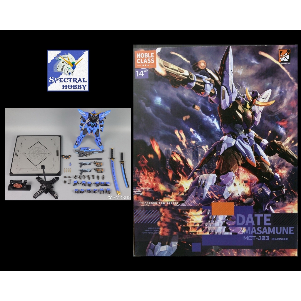 Mô hình ráp sẵn Metal Build MB DATE MASAMUNE MCT-J03 1/72 MOSHOW