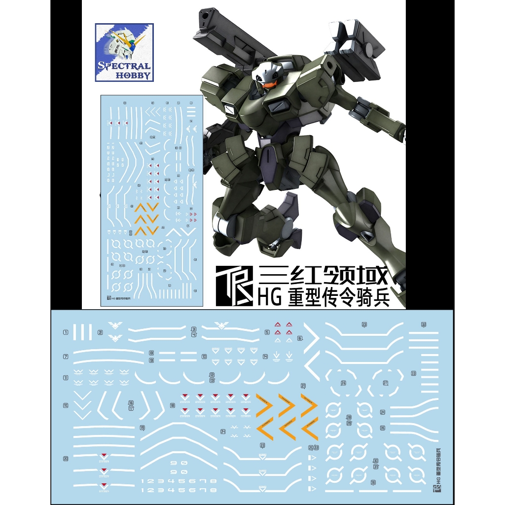 Decal nước dán mô hình Gundam Aerial Rebuild Beguir Pente Pharact Heindree Zowort Tickbalang MERCURY water sticker