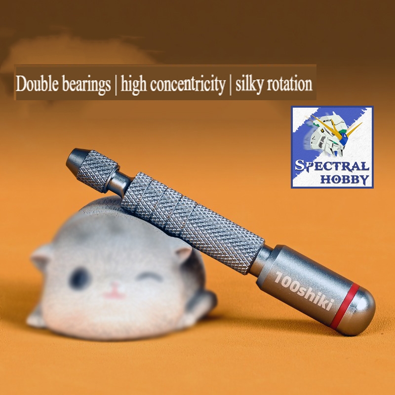 Dụng cụ cán cầm cho mũi khoan tay - cán chisel 100shiki hand drill Dual bearing hand twist drill