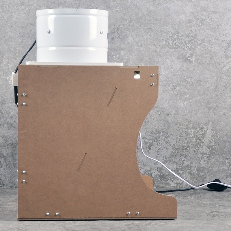 Hộp hút khí mùi sơn áp lực âm CORMAKE GJ-0524 Negative pressure spray box exhaust fan paint box