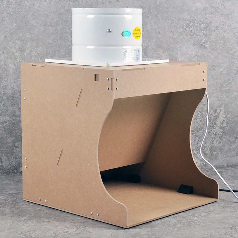 Hộp hút khí mùi sơn áp lực âm CORMAKE GJ-0524 Negative pressure spray box exhaust fan paint box