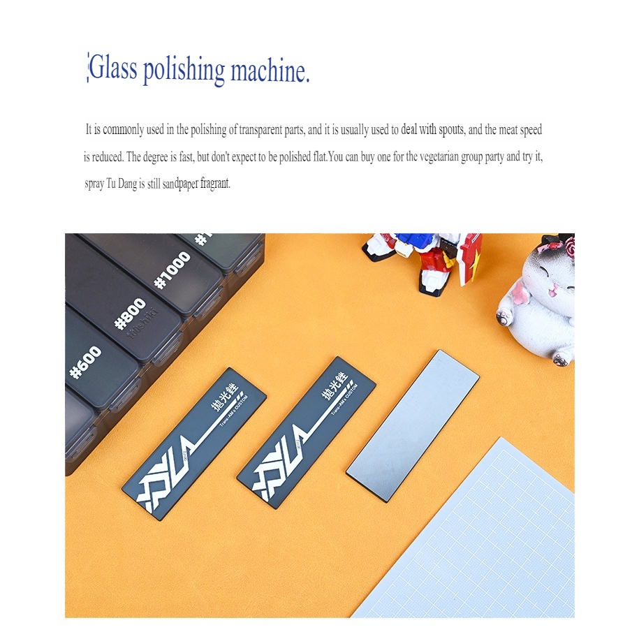 Nhám siêu mịn Glass Polishing Twill Glass File #10000-12000 Lazy Classmate
