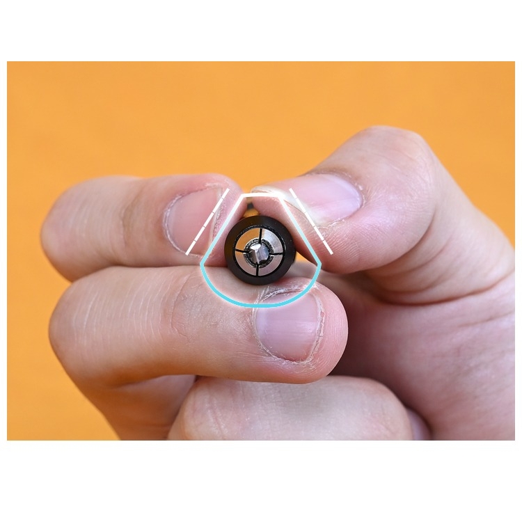 Dụng cụ 100Shiki kẻ tạo line chisel 0.1 - 1.0mm cho mô hình kèm Cán chisel Yata mirror engraving knife pen holder