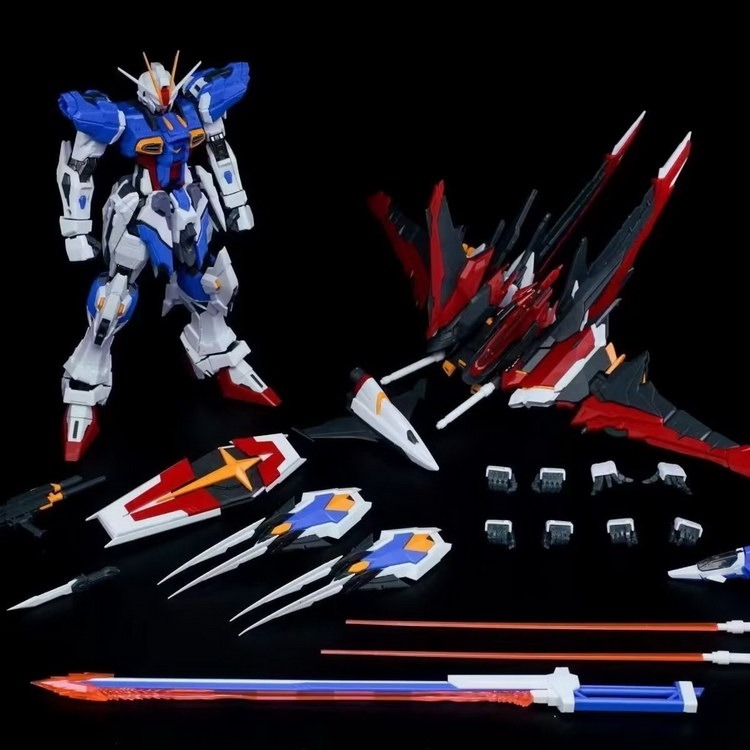 Mô hình lắp ráp MG 1/100 Gundam Impulse Force Alloy Metal Frame EG01 Eagle Model