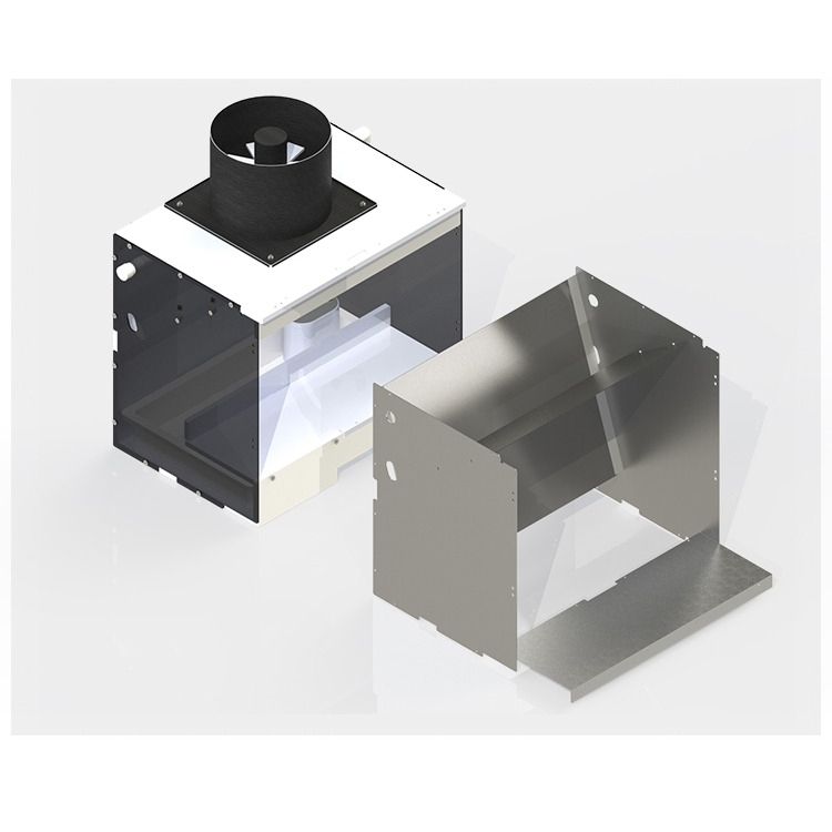 Hộp hút mùi nước sơn mô hình LA2.0 Diversion Water Curtain Spray Paint Box Lazy Classmate