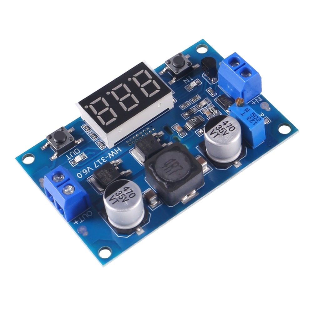 Mạch tăng áp DC Boost 100W 3.5-35V màn hiển thị kĩ thuật số LTC1871 HW-317