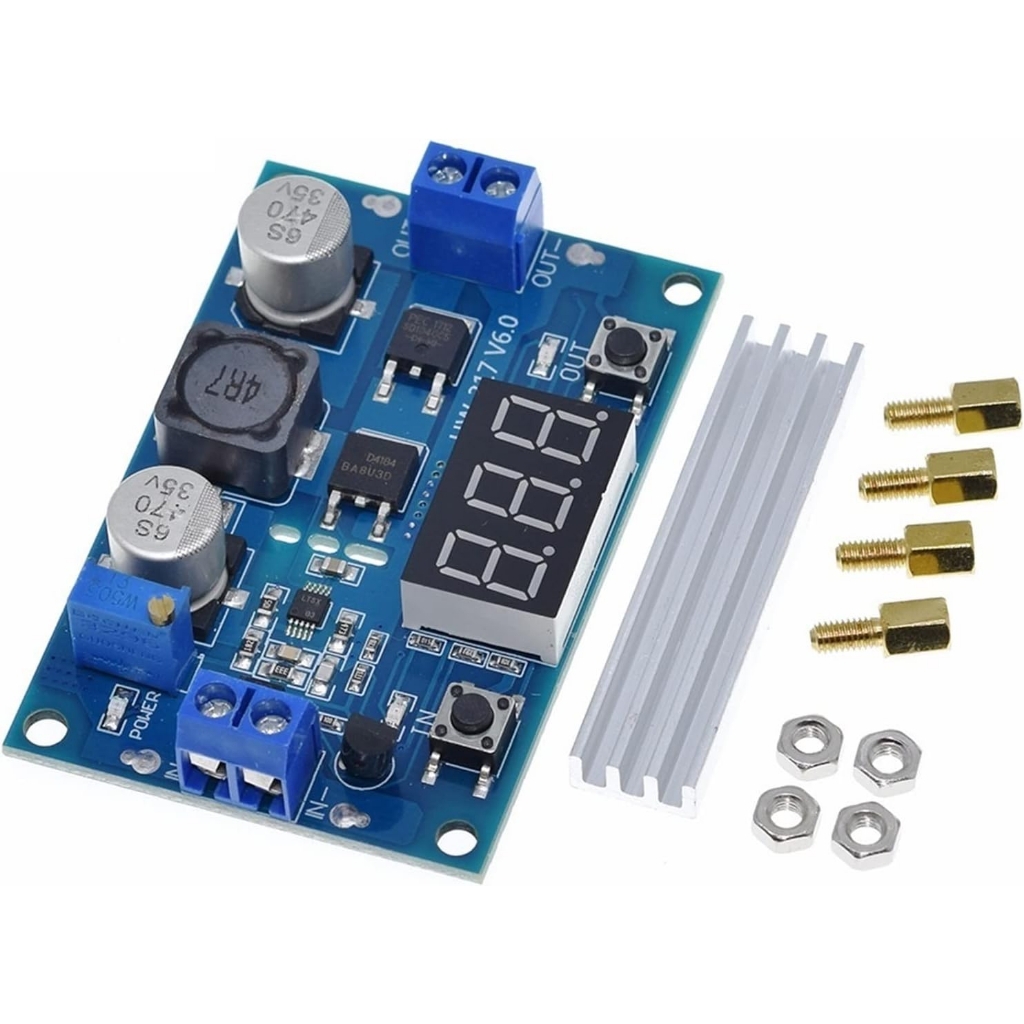Mạch tăng áp DC Boost 100W 3.5-35V màn hiển thị kĩ thuật số LTC1871 HW-317