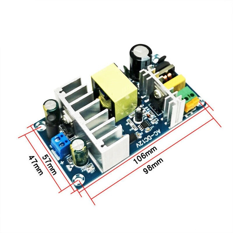 Mạch chuyển nguồn AC85 ~ 265V sang DC 12V 6-8A Module AC To DC Converter Isolated Power