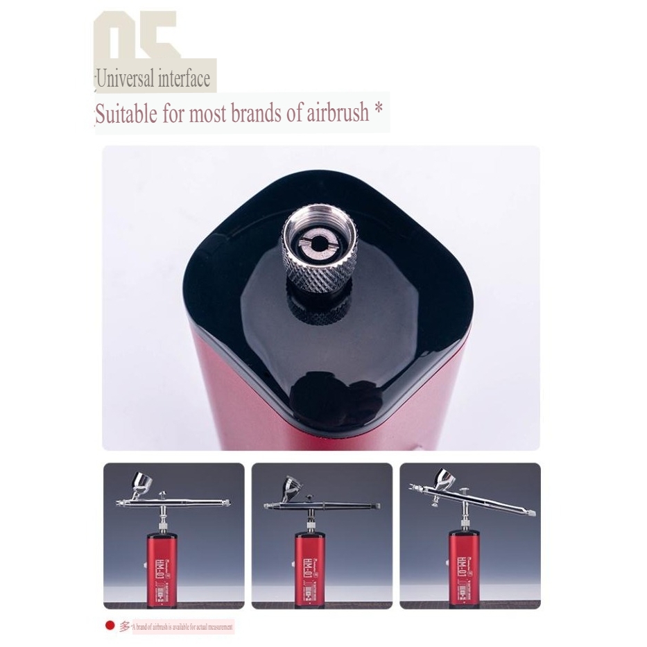 Máy nén khí Hobby mio mini sơn mô hình HM-01 Portable Compressor air pump airbrush