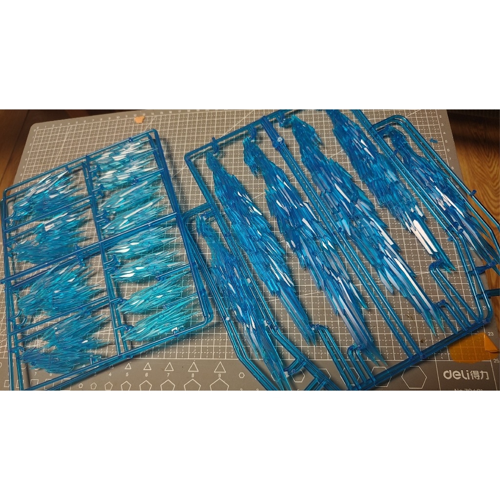 Phụ kiện Light Wing Effect cho MGEX Strike Freedom Gradient Transparent Color