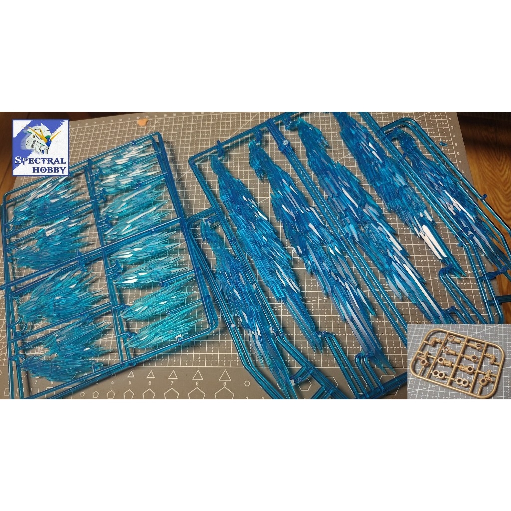 Phụ kiện Light Wing Effect cho MGEX Strike Freedom Gradient Transparent Color